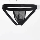 Jock Strap Underwear Men Thong Sexy Man Mesh G String Anal Jockstrap Erotic Panties Backless Lingerie G-String Homme Underpants