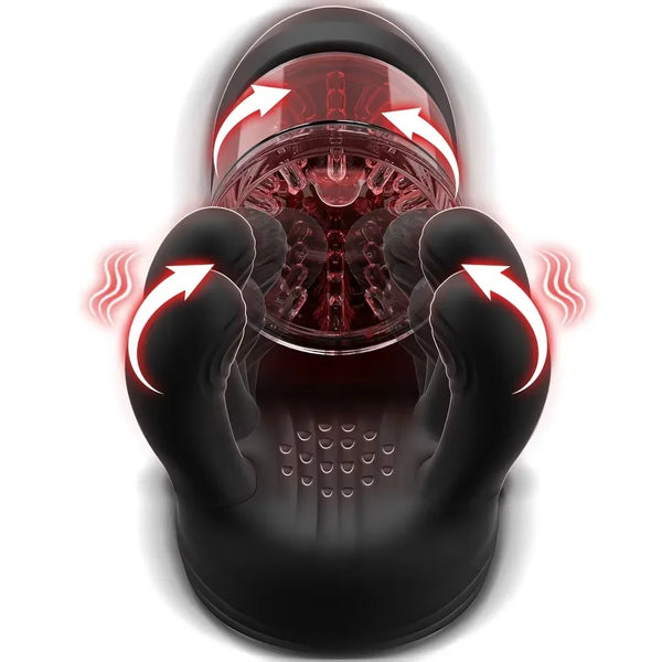 Masturbador Masculino Elétrico em Silicone Médico — Design Compacto