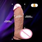 Dildo Realista em Silicone com Ventosa