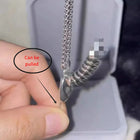 Original silver Active Fun men's penis rooster Dildos Dick Tit necklace pendant high-end jewelry gift