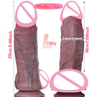 Big Dildo XXL Diameter Massive Density Silicone Giant Anal Dildo Huge Butt Plug Adult Sex Toys for Advanced Players Sex Toys Men