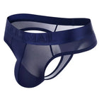 JOCKS Mens sexy Ice Silk bikini Gay men underwear men thong g string homme Jockstrap men's briefs Male sexy Pouch Lace Panties