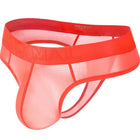 JOCKS Mens sexy Ice Silk bikini Gay men underwear men thong g string homme Jockstrap men's briefs Male sexy Pouch Lace Panties