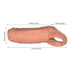 Extensor Pênis Realista Manga Para Intima Secret