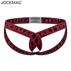 JOCKMAIL Cockstraps Men's Underwear Sexy Briefs Thong Jockstrap Pouch Cuecas Man Panties Thongs Underpants Gay Slip Homme Srting