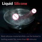 Dildo Realista de Grandes Dimensões em Silicone Médico