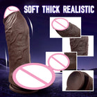 Dildo Realista em Silicone com Ventosa