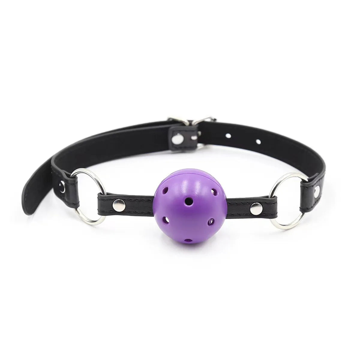 Mordaça Gag Ball em Couro PU para Adultos Intima Secret