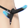 Double Penis Vibrator Dual Ended Strap on Elastic Harness Belt Strap On Dildo Adult Sex Toys for Woman Couples Anal Soft Dildos