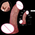 SXXY 18+ Men Women Sex Pleasure Squirt Dildo Skin Texture Double Layer Ejaculating Butt Plug анальная пробка Vagina Anus Dilator