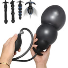 Plug Anal Insuflavel de Silicone Medico