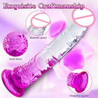 Dildo Realista em Silicone Médico de 22 cm com Ventosa