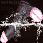 Diameter Massive XXL Dildo with Flared Big Head Dual Density Silicone Giant Anal Dildo Huge Butt Plug Adult Sex Toys for Advance