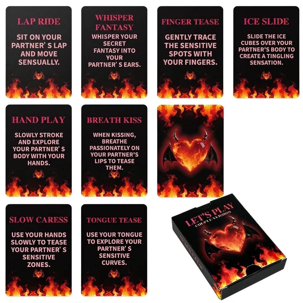 Jogo De Cartas Interativo Para Casais Intima Secret