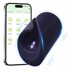 Sex Toys for Men - Male Masturbator Penis Training Vibrator with APP Control Vibrating Sex Toy Strokers Glans Trainer Stimulator