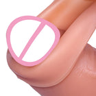 Big Dildos Super Large Penis Sex Toy For Women Foreskin glans penis Anal Ultra simulated medical silicone Flesh brown Adults 18