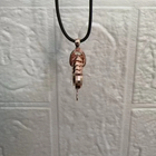 Original silver Active Fun men's penis rooster Dildos Dick Tit necklace pendant high-end jewelry gift