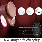 X-Mas 10 Inch Long Dildos for Women Automatic Telescopic Machine Sex Toys Super Big Dick Large Realistic Penis Huge Dildo Vibrat
