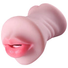Masturbador Masculino 3 em 1 em Silicone — Três Canais com Textura 3D