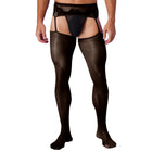 Meia-Calça Renda Floral Malha Fina