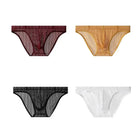 Cueca Masculina Transparente em Malha Intima Secret