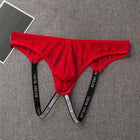 Mens Jock Strap Mesh Breathable Underwear Backless Pouch Jockstrap Briefs Men Jockstraps Thongs Low Waist Seamless Underwear