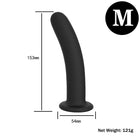 Strap-On Dildo Set with Adjustable Harness, 3 Pink Silicone Dildos in Different Sizes, Comfortable and Flexible