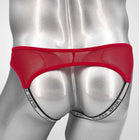 Mens Jock Strap Mesh Breathable Underwear Backless Pouch Jockstrap Briefs Men Jockstraps Thongs Low Waist Seamless Underwear