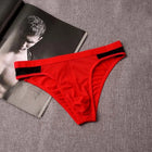 Cueca Masculina Transparente em Tule Cintura Baixa