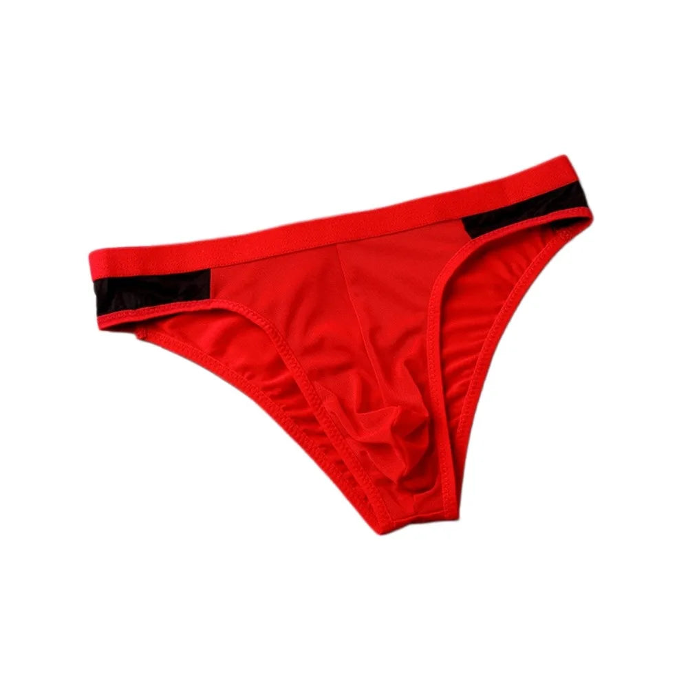 Cueca Masculina Transparente em Tule Cintura Baixa