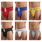 Men's Jockstrap Athletic Supporter Sport Jock Strap Sexy Gay Men Underwear Men Briefs Soft Thong Man Sport Jockstrap Panties