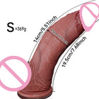 Big Dildo XXL Diameter Massive Density Silicone Giant Anal Dildo Huge Butt Plug Adult Sex Toys for Advanced Players Sex Toys Men