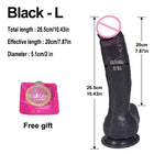 Dildo Realista em Silicone com Ventosa