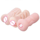 Masturbador Masculino Manual em Silicone — Design com 3 Tipos de Estimulação