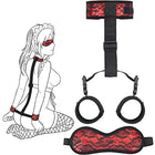 Kit de Restricao em Couro e Corda BDSM Intima Secret