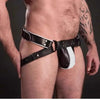 Hot Harness Mens Bdsm jockstrap genuine Cow Leather Suspensorios sexual hombre cosplay Erotic lingerie  fetisch herren