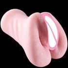Masturbador Masculino 3 em 1 em Silicone — Três Canais com Textura 3D