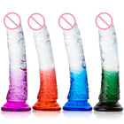 Dildo Realista em Silicone Médico de 22 cm com Ventosa