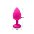 4pcs Soft Silicone Anal Plug Mini Erotic Bullet Vibrator Butt Plug Sex Toy for Men Women Gay Couples Anal Prostate Stimulator