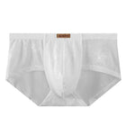 Cueca Masculina Renda Seda Gelo Transparente