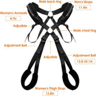 Balanço de Bondage Ajustável para Casais