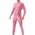 Body Masculino de Gola Alta e Manga Longa