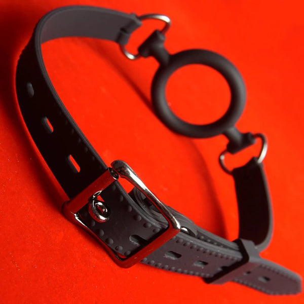 Ringue Gag de Silicone Intima Secret Restricao
