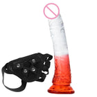 Dildo Realista em Silicone Médico de 22 cm com Ventosa