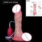 SXXY 18+ Men Women Sex Pleasure Squirt Dildo Skin Texture Double Layer Ejaculating Butt Plug анальная пробка Vagina Anus Dilator