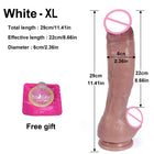 Dildo Realista em Silicone com Ventosa